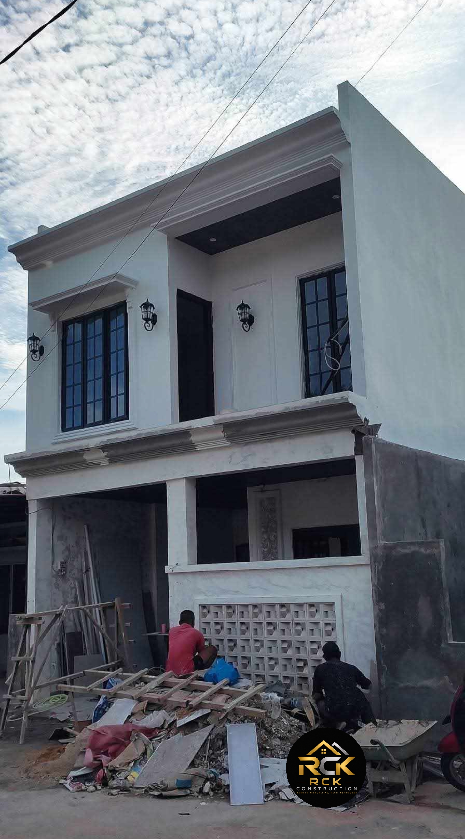 Rumah baru tahap finishing